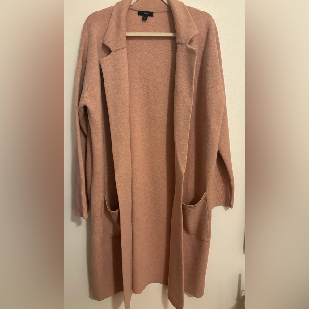J.Crew Pink Sweater Blazer/Cardigan